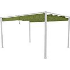 Grün Pavillon-Dächer Siena Garden Dach zu Pavillon Sky 3x4 m, kiwigrün