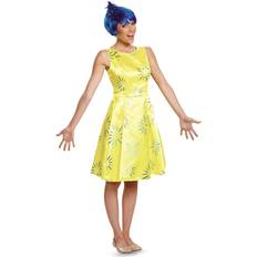 Disguise Adult Disney Inside Out Joy Deluxe Costume Dress Disney Costumes