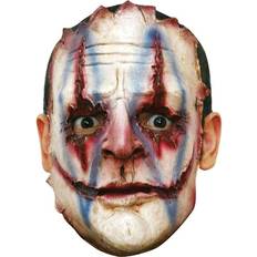 Multifarvet Heldækkende masker Kostumer Ghoulish Productions Scary halloween latex face mask serial killer creepy party costume