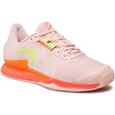 Green Racket Sport Shoes Head Sprint Pro Clay Court Shoe Women orange