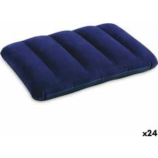 Intex Azul Colchones Hinchables Intex Almohada Downy Pillow Hinchable Azul 43 x 9 x 28 cm (24 Unidades)