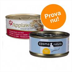 Applaws Hond - Natvoer Huisdieren Applaws Kippenborst & Kaas Kattenvoer 6 x 70 g