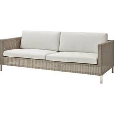 Hvid Sofaer Havemøbler Cane-Line Connect 3-pers. Sofa