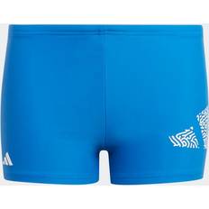 Elastane/Lycra/Spandex Costumi da Bagno Adidas Bar Logo badebukser Blå