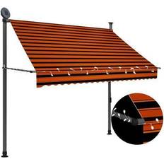 vidaXL Manual Retractable Awning with