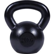 Fitness Gorilla Sports Kettlebell Gusseisen Schwarz 20 kg