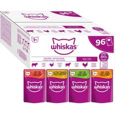 Whiskas Katter Husdjur Whiskas Megapakke 96 85 porsjonsposer 1+