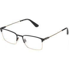 Herr - Rosa Glasögon Police Octane 3 VPLF78N 0305 Gold L