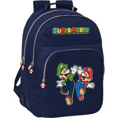 Super Mario Reput Super Mario Schulrucksack Marineblau 32 x 42 x 15 cm