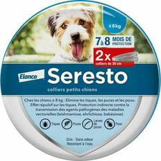 Seresto Animaux de compagnie Seresto Collier Petits Chiens 2 Colliers - Gris