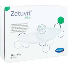 Hartmann Zetuvit Plus extrastarke Saugkompr.steril 10x10 Kompressen