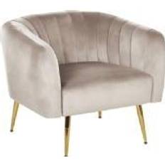 Beliani Armchairs Beliani Velvet Armchair