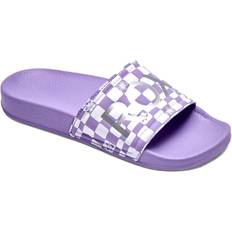 Roxy Girls Slippy II Sliders White & Lavender