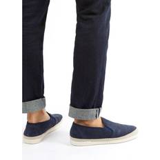 Dune London Men Trainers Dune London Fransisco Plimsolls Navy