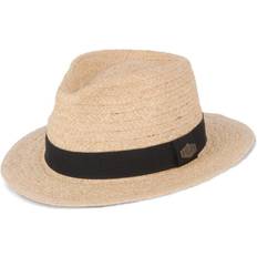 MJM Aksa Organic Raffia Hat Beige