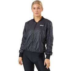 2XU Oberbekleidung 2XU Motion Bomber Jacket - Embossed Monogram/White