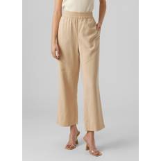 Vero Moda Vmcarmen Hög Byxor Irish cream XXL/34