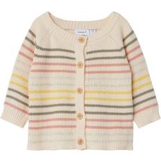 Name It 9-12M Cardigan Name It Cardigan Nbfhipas Créme De Pêche - Beige