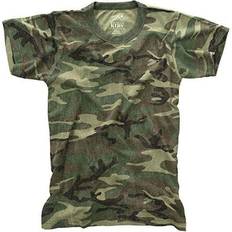 CamoT-shirt til Børn Woodland, 158-164 XL