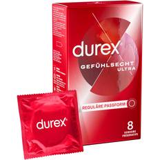 Durex feel ultra thin kondomer Durex Passion & Love Condoms Ultra-Thin Feel 8 Stk