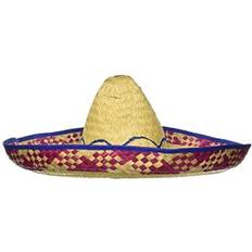 Beige Hats Adult straw sombrero