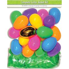 Decoraciones de Pascua Fun World Complete Easter Basket Kit Decoración de Pascua