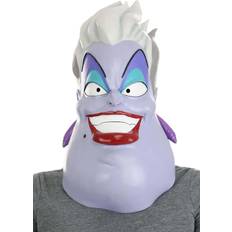 Purple Masks Little Mermaid Ursula Latex Mask Purple/Gray/Red