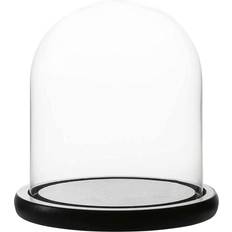 Glass Easter Decorations WHOLE HOUSEWARES Clear Glass Dome Tabletop Bell Jar Display