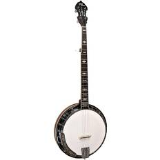 Banjos Gold Tone Professional Bluegrass Banjo Wide Fingerboard Vintage Walnut