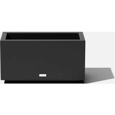 Veradek Block Series Long Box Small Planter Black