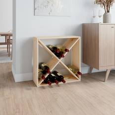 Gråa Barskåp på rea vidaXL 62x25x62 massiv furu Barskåp