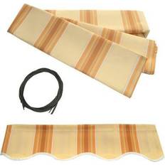 Awnings on sale Aleko Replacement Fabric for Retractable Awning 8x6.5 ft More Options