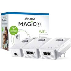 Puntos de acceso, Puentes & Repetidores Devolo PLC Mesh Magic 1 WiFi 2-1-3 3 Adapt