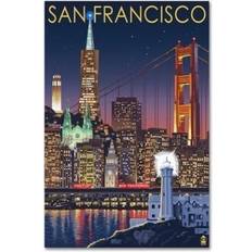 Trademark Fine Art Lantern Press 'Travel 98' Poster