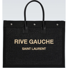 Saint Laurent Raffia Bag - Black
