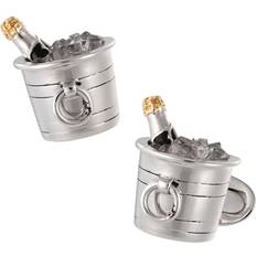 Men Charms & Pendants Jan Leslie Sterling Silver Champagne Bucket Cufflinks