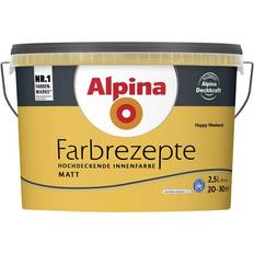 Malerfarbe Alpina Farbrezepte Happy Weekend