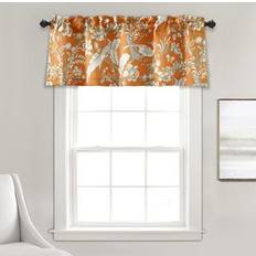 Orange Valances Lush Decor Dolores Fenstervorhang