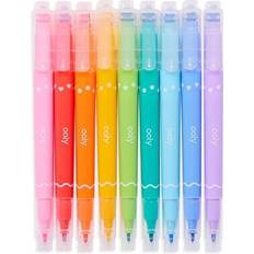 Ooly Confetti Stamp Double-Ended Markers Set of 9 Other