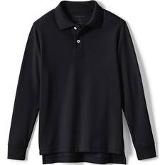 Lands end polo shirts Lands' End Lands End School Uniform Kids Long Sleeve Mesh Polo Shirt