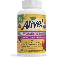 Nature's Way Alive! Women’s 50+ Complete Multivitamin, Fruits Garden Veggies Powder