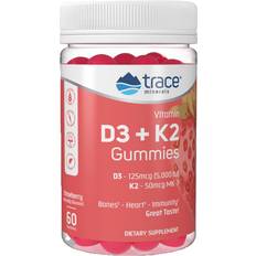 Trace Minerals Research D3 K2 Gummibitar Set of 60 60 st
