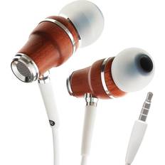 Headphones Symphonized NRG X Bubinga Wood Earbuds Ergonomic