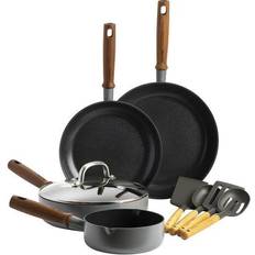 Juegos de utensilios de cocina GreenPan Set cacerola y sartén Mayflower Pro 9 piezas Juego de utensilios de cocina