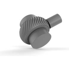 Allied Brass Two-Inch Cabinet Knob with Twisted Ring Detail