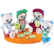 Hape Legesæt Hape Polar Bear Family 4 Animal Articulated Figures