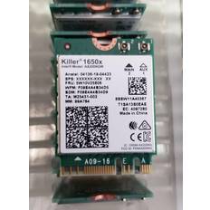 Intel Killer Wi-Fi 6 AX1650x AX200 M.2 2230 Bluetooth 5.2 WiFi Card (Single Pack)