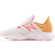 New Balance Kids' Roav Running Shoe Big Kid Shoes Grey/Pink/Peach