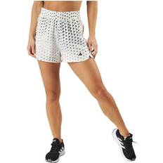 Dame - Multifarvet - Træningstøj Shorts adidas Brand Love Woven Pacer Shorts Off White, Female, Tøj, Shorts, Træning, Flerfarvet