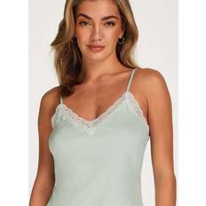 Hunkemöller Överdelar Hunkemöller Cami Rib Lace Vneck
